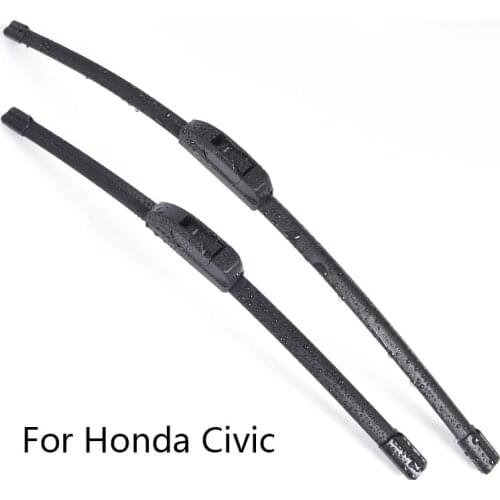 Car Windshield Wiper Blades for Honda Civic form 2001 2002 2003 2004 2005 2006 2007 to 2016 Car Windscreen wiper Rubber