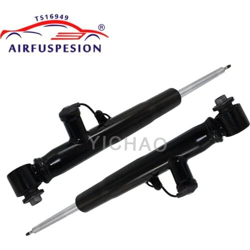 2pcs For Audi A6 C6 4F Quattro Rear Air Suspension Shock Absorber Strut Damper With Sensor 4F0616032M 4F0616031M 2005-2011