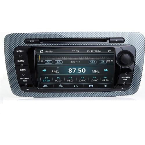 Car Radio DVD GPS Navigation Multimedia Player For Seat Ibiza MK4 6J SportCoupe Ecomotive Cupra 2009-2015 Auto Audio