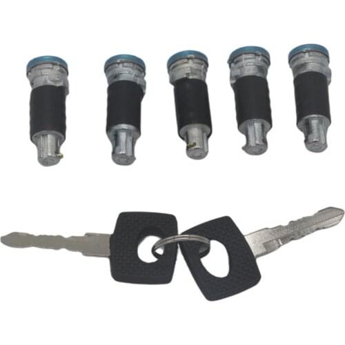 5PCS DOOR LOCK BARRELS with 2 KEYS ANY DOOR FOR MERCEDES BENZ VITO W638