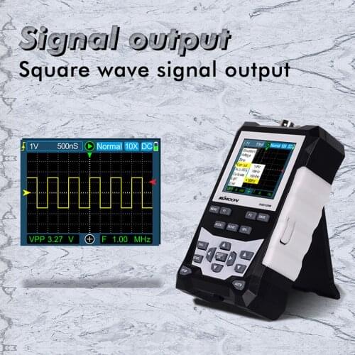 Oscilloscope DS0120M 320x240 2.4 Inch TFT Screen Digital Oscilloscope 120MHz Bandwidth 500MSa/s Sampling Rate Professional Tool