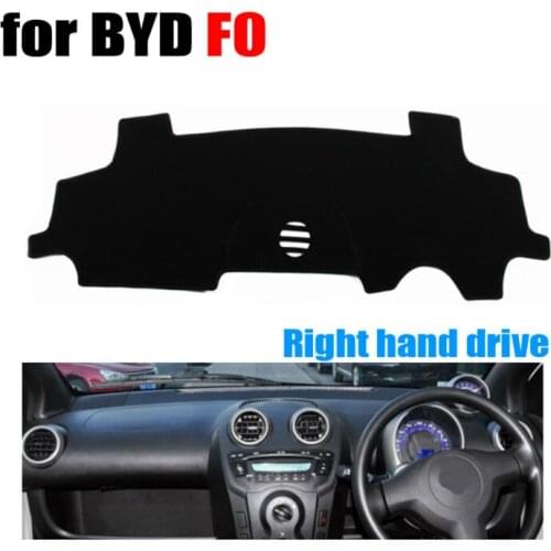 FUWAYDA Car dashboard covers mat for BYD F0 all the years Right hand drive dashmat pad dash cover auto dashboard accessories