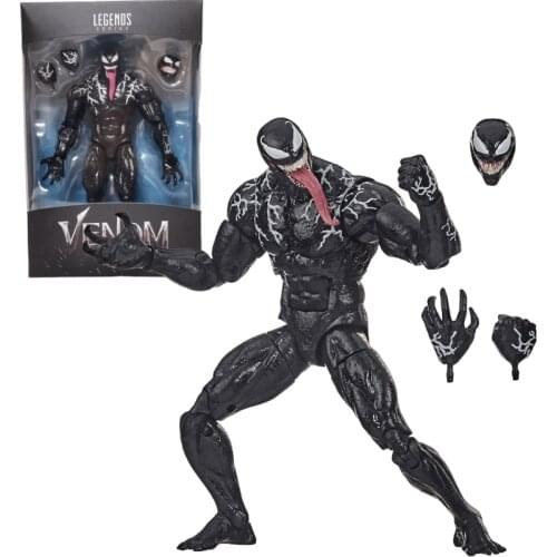 Marvel Legends Series Venom Movie 2 15cm Collectible Action Figure Venom Toy Premium Design and 3 Accessories Model Gift