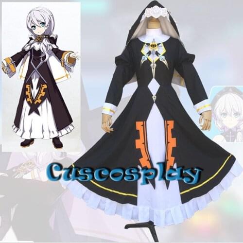 Honkai Impact 3rd Theresa Apocalypse Uniform Dress Game Cosplay Costume Outfit Halloween Christmas Costumes Fancy Party Dress
