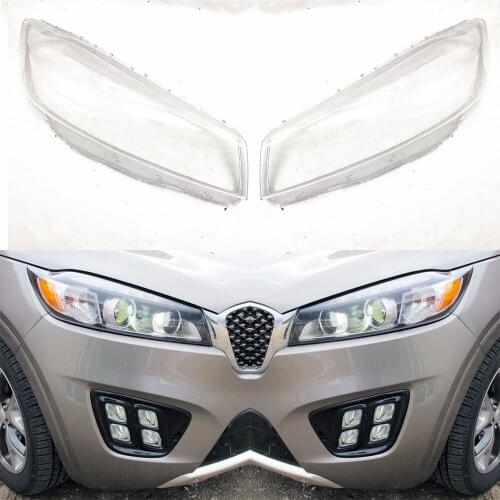 Headlight Lens For Kia Sorento 2015 2016 2017 Headlamp Cover Car Replacement Auto Shell