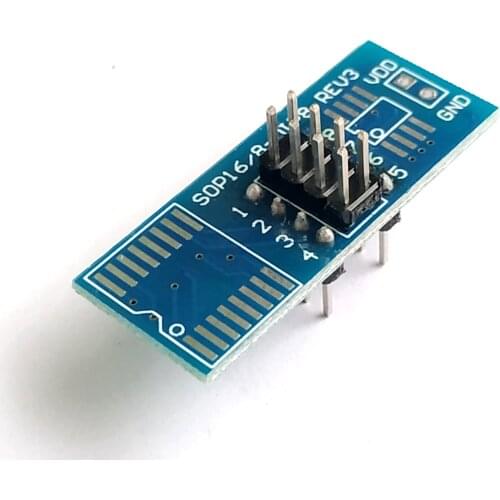 SOP16 to DIP8 SOP8 to DIP8 Socket Programmer Adapter for sop8 clip TL866ii socket ezp2019 top3000 vs4800 rt809f rt809h