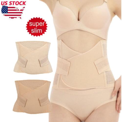 Slimming Belt Womens Body Waist Shaper Girdle Adjustable Tummy Tuck Fat Slim Shapers