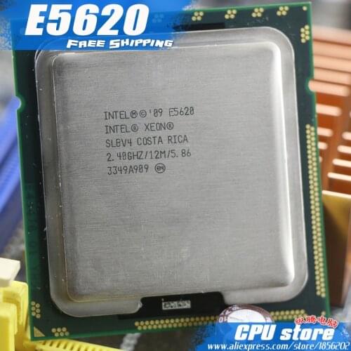 Intel Xeon E5620 CPU processor /2.4GHz /LGA1366/12MB /L3 Cache/Quad-Core/ server CPU Free Shipping,there are, sell E5630 CPU