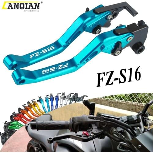 For YAMAHA FZS16 2008-2012 2013 2014 2015 2016 2017 2018 Motorcycle CNC Adjustable Foldable Extendable Brake Clutch Lever FZ S16