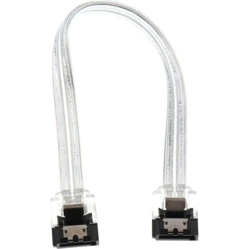 Serial ATA SATA3.0 HDD Hard Drive Signal Cable Straight with Locking Latches
