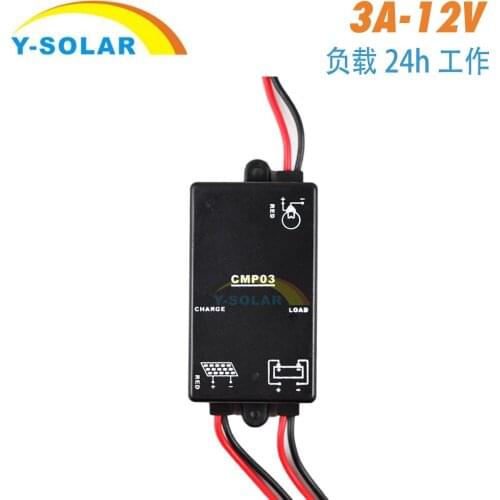Solar Street Light Controller CMP-03/3A/12V Mini Charging Controller Light Control Time Control Light Time Control