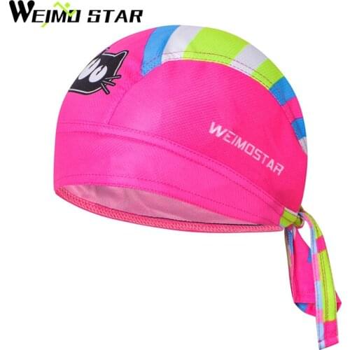 WEIMOSTAR Team Cycling Pirate Caps Perspiration Bandanas Ciclismo Headband Headwear Riding Cycling Bike Bicycle Cap Sports Heads