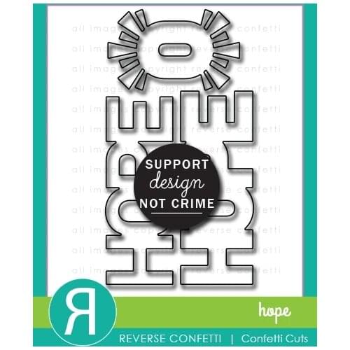 2021 AliliArts Metal Cutting Dies Layer HOPE diy Scrapbooking Photo Album Decorative Embossing PaperCard Crafts Die