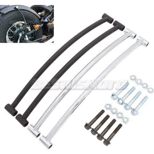 Motorcycle Accessories Solid Steel Rear Fender Rail Support Bracket Mount Holder For Harley XL Cruiser Cafe Bobber