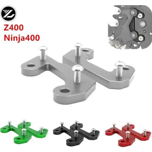 Motorcycle Refitting CNC Aluminum Rear Set Base Rear Foot Pegs Motorbike Accessories for KAWASAKI NINJA400 Z400 2018 2019 2020