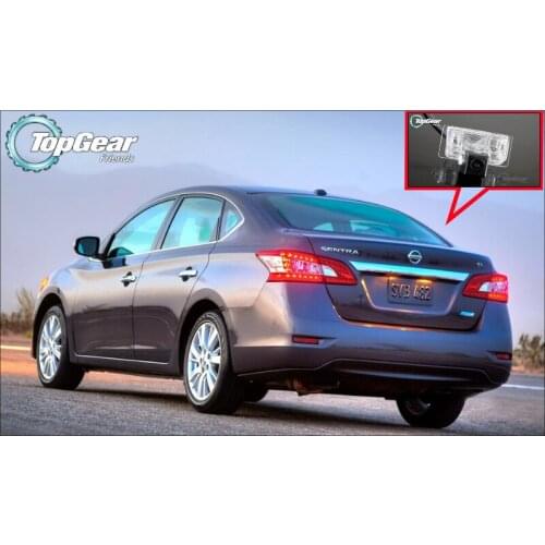 Car Camera For Nissan Sentra / Pulsar / Sylphy 2013~2015 High Quality Rear View Back Up Camera For Top Gear Friends to Use | RCA