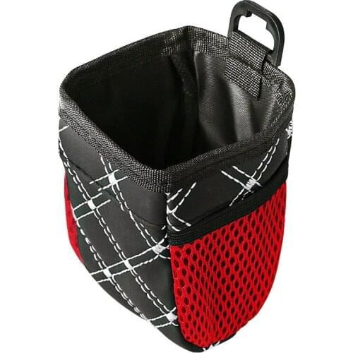 Car Air Outlet Storage Bucket, Wine Type WIth Net Pocket, Air-conditioning Port Hanging Storage Box Car Interior Accessories