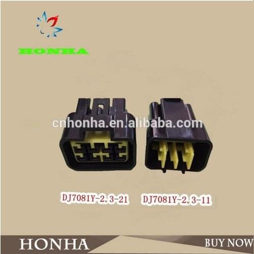 Free shipping 5pcs 8pin 2.3mm male female waterproof wire harness cable connector FW-C-8F-B FW-C-8M-B DJ7081Y-2.3-11/21