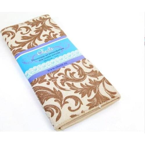 38 x51cm Microfiber Dish cup bottle Drying Mat For Kitchen Cushion Pad tableware print patterned Drying Mat quick drying mat