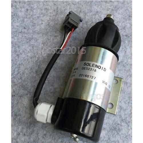 Excavator Platinum diesel diesel flameout switch OE52318 solenoid valve 872826 for VOLVO D6D/D6E