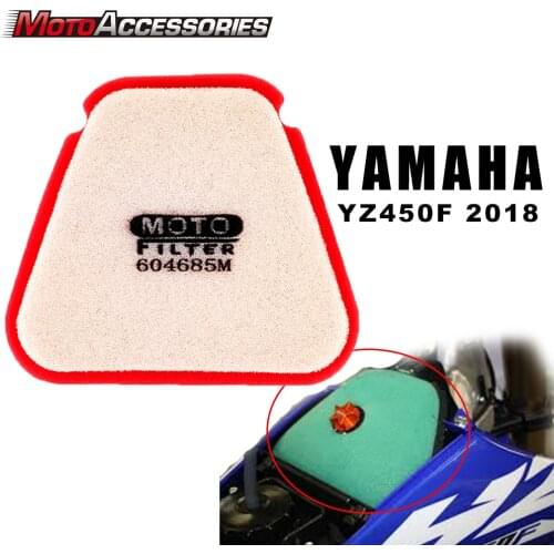 Foam Air Filter Cleaner Yamaha YZ450 Oil Filter Replacement For Yamaha Motorcycle YZ450 YZ250 WR250 WR450 Moto Accessories