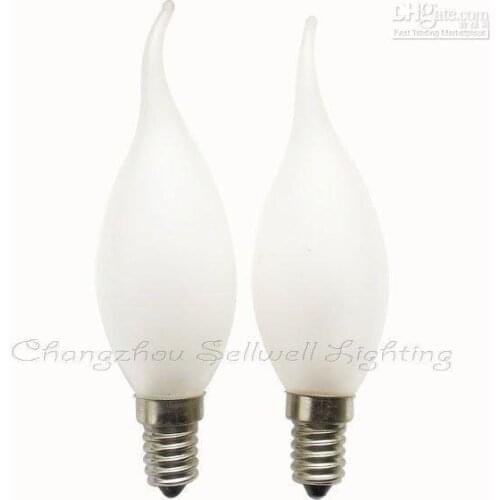GOOD!miniature frosted lighting bulbs e14s A417