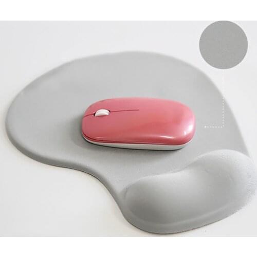 Game Mouse Pad Silicone Soft Mouse Pad with Wrist Rest Support Mat for Gaming PC Laptop for Mac gaming mouse pad