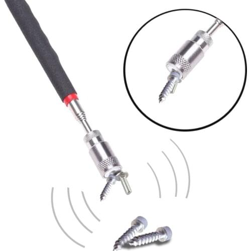 Mini Portable Telescopic Magnetic Suction Rod Portable Tool With LED Light For Pickup Nut Bolt Suck iron