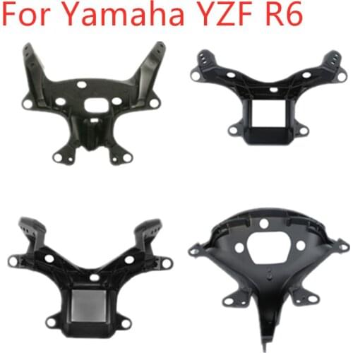 Motorcycle Front Upper Fairing Stay Headlight Bracket For Yamaha YZF R6 1999-2016 YZF R6S 2006-2009 Aluminum