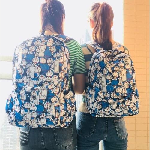 Hot Doraemon Dog Oxford Backpacks Rucksacks Cartoon Backpack Casual Student Schoolbags travel Knapsack Unisex New