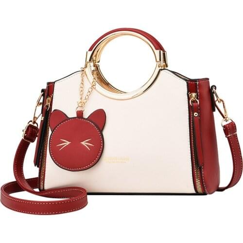 2021 Luxury Womens One-Shoulder Handbag PU Leather Quality Messenger Bag Casual Fashion Classic Womens Crossbody Handbags