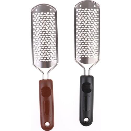 1 Pcs Foot Care Brush Callus Dead Dead Skin Remover For Feet Foot File For Pedicure Stainless Pedicure Tools Blade Replaceable