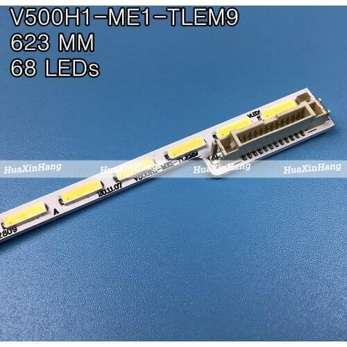 LED Backlight Strip For 50E510E LE50A5000 50DU6000 V500H1-ME1-TLEM9 50"TV TF-LED50S10T2 50L1400U 50L3400U V500HJ1-ME1 623MM NEW