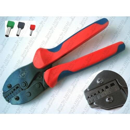 Ratchet Crimping Tool for twin wire-end ferrules LY-26TW 2*0.5-6mm2