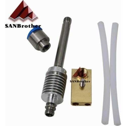 UM2+ Ultimaker 2 Extended+ Hotend Printer head Newest 3D Olsson Block Through hole 1.75mm Filament System