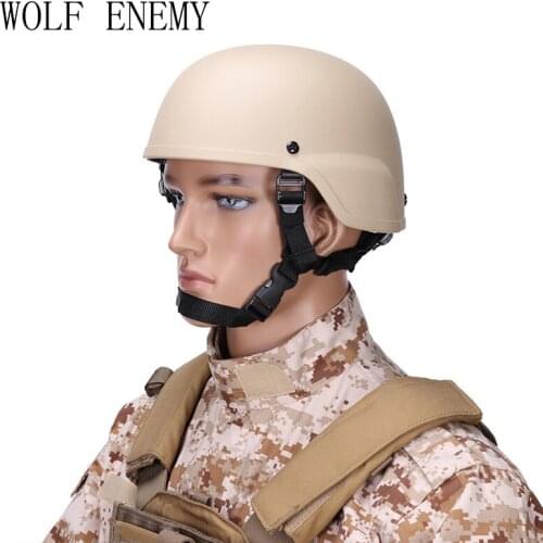 Mich 2000 Military Army Tactical Combat Basic ABS Helmet for Airsoft Paintball Movies Prop Cosplay