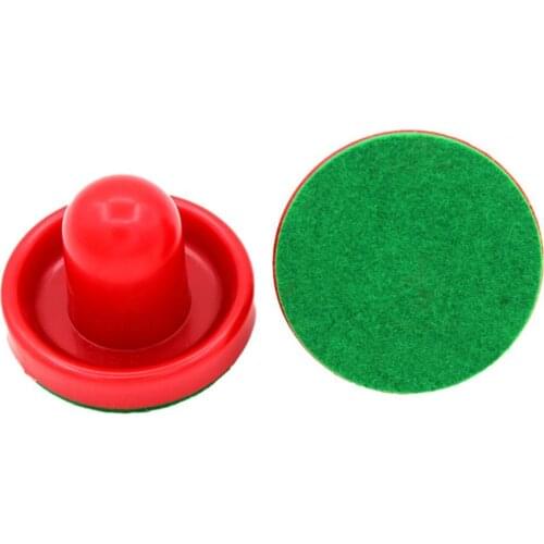 Air Hockey Pushers Universal Ergonomic Design Fine Workmanship Table Hockey Game Plastic Pushers for Gaming Air Hockey Pushers