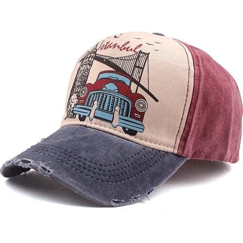 Xthree Summer Baseball Cap Fitted Hat Casual Cap Gorras Hip Hop Snapback Hats Wash Cap for Men Women Unisex