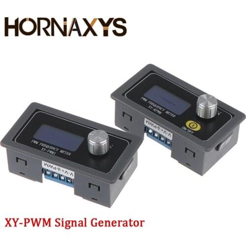 XY-PWM Signal Generator 1 Channel 1Hz-150KHz PWM Signal Generator Pulse Frequency Duty Cycle Adjustable Module LCD Display