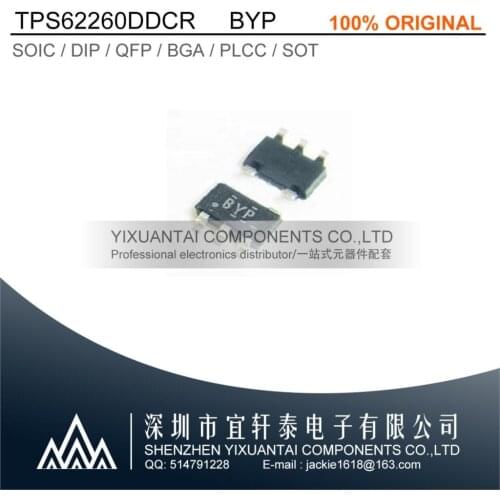 10pcs/lot 50pcs/lot 100pcs/lot Free shipping 100% original TPS62260DDCR TPS62260 62260 BYP SOT23-5