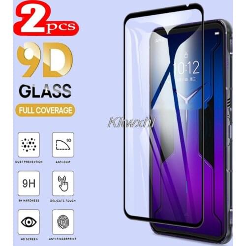 2PCS For Lenovo Legion Duel 2 (Legion 2 Pro) Screen Protector Full Glue Tempered Glass Protective Cover Film On Legion2 2Pro