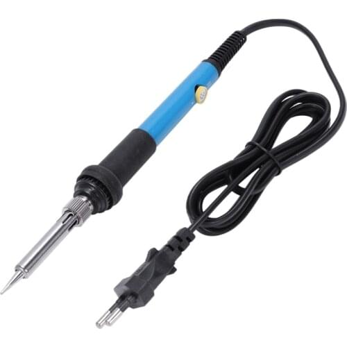 60W Adjustable Temperature Electric Soldering Iron Handle Heat Pencil Tool With Iron Tips Stand For Welding Solder Rework Repair