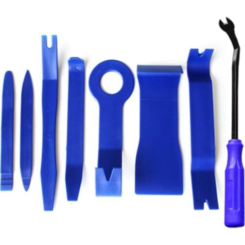 8Pcs Portable Auto Car Radio Panel Door Clip Panel Trim Dash Audio Removal Installer Pry Kit Repair Tool Hand Tools