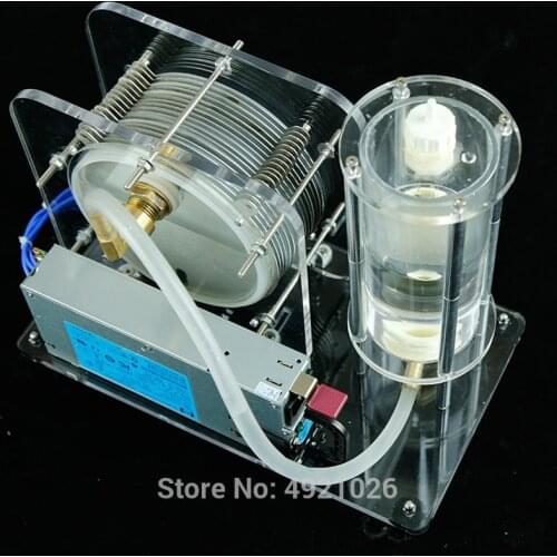 Electrolytic water machine Glass heating Hydrogen-oxygen Water welding Thin Hydrogen oxygen Flame Generator experiment equipment