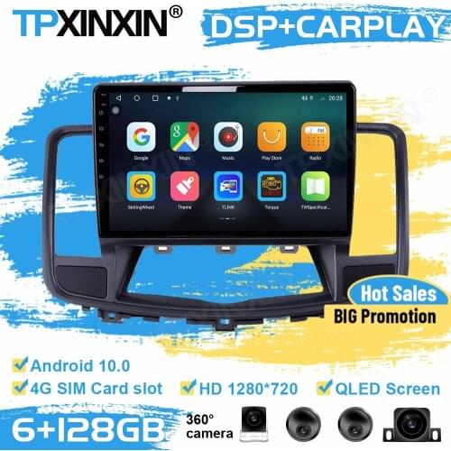 360 Cameras Car Radio Stereo Receiver Android For Nissan Teana J32 2008 2009 2010 2011 2012 2013 GPS Player Auto Audio Head Unit