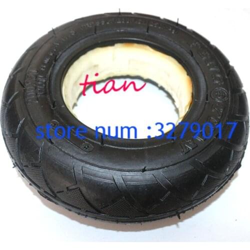 Free shipping Super quality Solid Tubeless Tire Wheel Tyre 200x50 (8"x2") for Razor Electric Scooter
