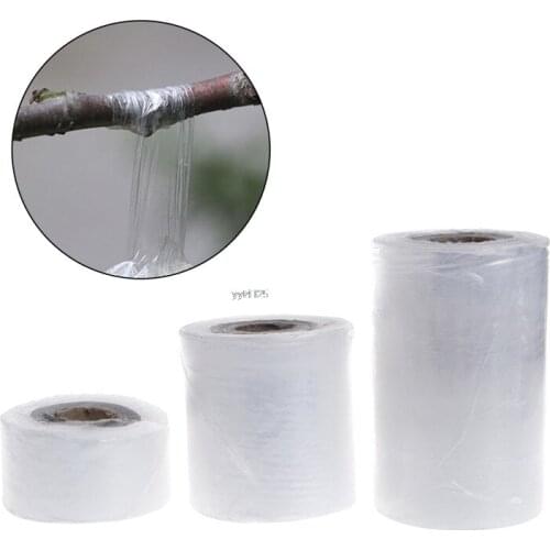BIO-degradable Nursery Grafting Transparent Tape Stretchable Self Adhesive Tree Plant Garden PVC Tape 3cm/6cm/10cm