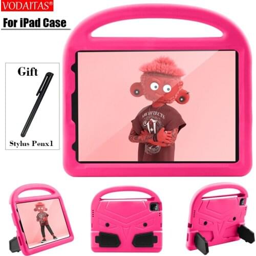 For Apple IPad Air 4 10.9 Case Kids Shockproof EVA Cover for IPad Pro 11/ air 4 2020 A2316/A2324/A2325 Cartoon Handle Stand Case