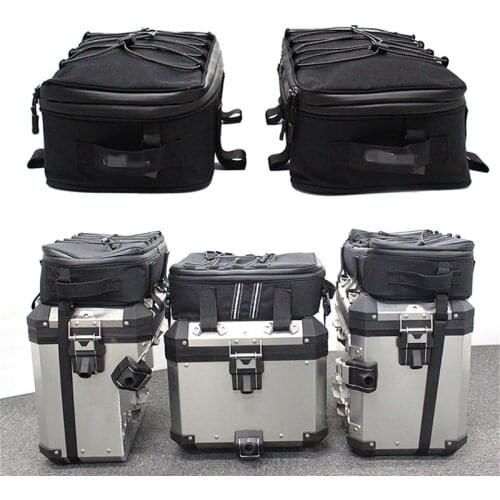 2PCS Motorcycle Luggage Bags top case bag For BMW GS 1200 LC Adventure 2013-2017 R1250GS