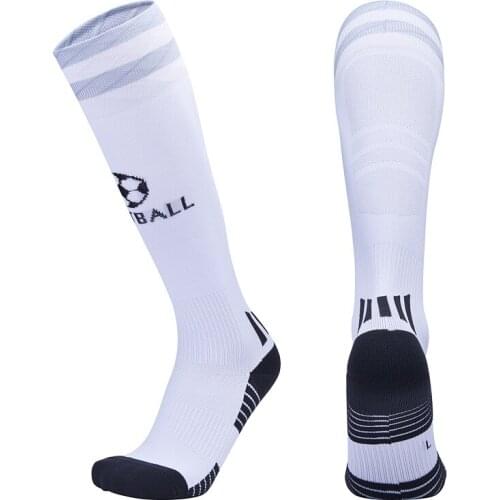 Europe Football Club Sports Socks Knee High Breathable Professional Soccer LongStocking Thicken Sport Sock Adult Running